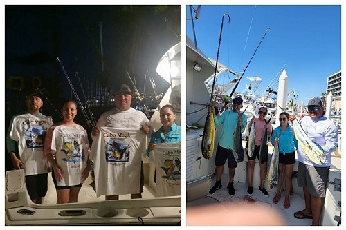Weds is a great day for fishing! VIP Guests visiting from Dallas, Texas Marcelino Hernandez Juan Teniente Gabriella Ortiz Yesenia Reyes  44′ Hatteras